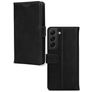 Mobilize Wallet Samsung Galaxy S22 Vera pelle Cover a libro portafoglio - Nero
