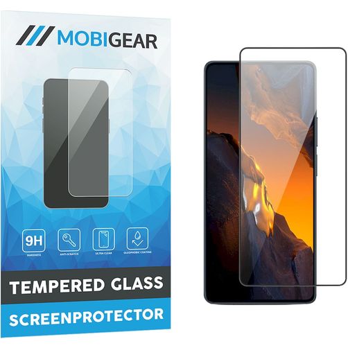 Mobigear Premium POCO F5 Vetro Protezione schermo - Compatibile con le cover - Nero