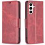 Mobigear Excellent Samsung Galaxy S24 FE Cover a libro portafoglio - Rosso
