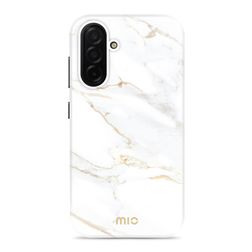 MIO Samsung Galaxy A27 MagSafe Hårdt Bagsidecover - White Marble
