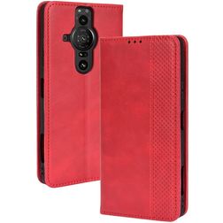 Mobigear Sensation Sony Xperia Pro-I Capa livro Carteira - Vermelho