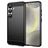 Mobigear Brushed Slim Samsung Galaxy S25 Elastyczne TPU Etui plecki - Czarny