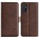 Mobigear Slim Magnet Samsung Galaxy M52 Pungetui med Seddelrum - Brun