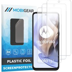 Mobigear Motorola Moto G31 Screen Protector Film - Case Friendly (3-Pack)