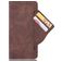 Mobigear Slide Wallet POCO F4 GT Capa livro Carteira - Castanho