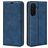 Mobigear Retro Slim Samsung Galaxy A27 Cover a libro portafoglio - Blu scuro