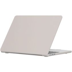 Mobigear Cream Matte MacBook Air 13 tommer (2022-2026) Hardshell Laptopcover MacBook Case - Grå - Model A2681 / A3113 / A3240 / A3449