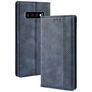 Mobigear Sensation Samsung Galaxy S10 Plånboksfodral med sedelfack - Blå