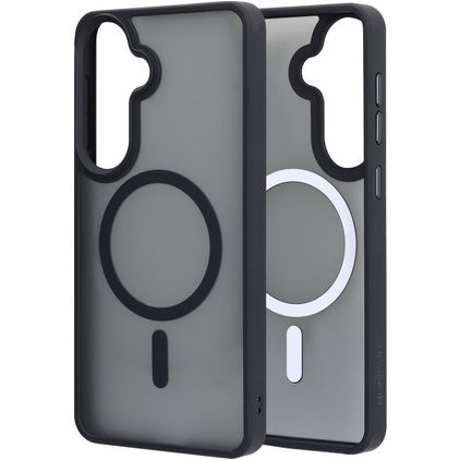 Mobiparts Hardcover Samsung Galaxy S26 Plus MagSafe Hard Case Back cover - Satin Black