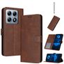 Mobigear Wallet Xiaomi 14T Plånboksfodral med sedelfack - Brun