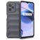 Mobigear Bumpy Realme C35 Fleksibel TPU Bagsidecover - Koksgrå