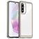 Mobigear Crystal Samsung Galaxy A36 Funda Plástico rígido Carcasa - Gris