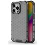 Mobigear Honeycomb iPhone 16 Pro Hårdt Bagsidecover Stødsikkert - Sort