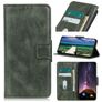Mobigear Classy Samsung Galaxy S22 Ultra Funda tipo libro Cartera - Verde