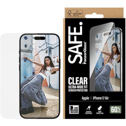 SAFE by PanzerGlass Ultra-Wide-Fit iPhone Air Panssarilasi Näytönsuoja - Suojakuoren kanssa yhteensopiva + Asennuskehys