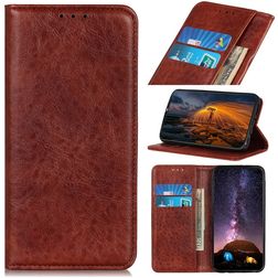 Mobigear Classic Elegance iPhone 8 Wallet case - Brown