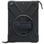 Xccess Survivor All-round iPad 5 (2017) Cover Hård plast / Silikone Bagsidecover + Skulderrem + Stander - Sort