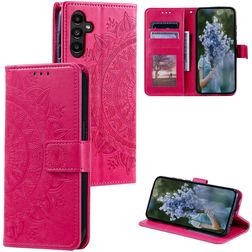 Mobigear Mandala Samsung Galaxy S25 FE Cover a libro portafoglio - Rosso