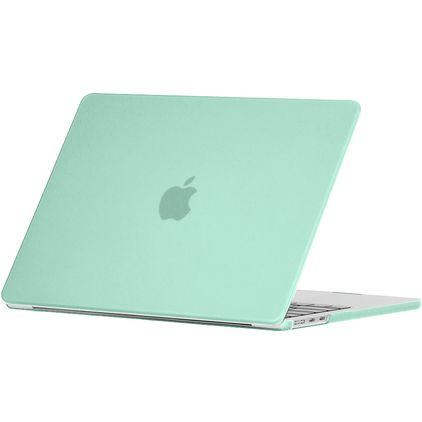 Mobigear Matte MacBook Air 13 polegadas (2022-2026) Capa rígida para MacBook - Verde - Modelo A2681 / A3113 / A3240 / A3449