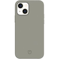 Valenta Snap Luxe iPhone 13 Mini Ægte læder Bagsidecover - Grå
