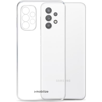 Mobilize Gelly Clear Samsung Galaxy A32 5G Elastyczne TPU Etui plecki - Przezroczysty