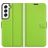 Mobigear Classic Samsung Galaxy S22 Cover a libro portafoglio - Verde
