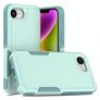 Mobigear Heavy Armor iPhone 16e Plástico rígido Capa traseira Antichoque - Verde