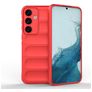 Mobigear Bumpy Samsung Galaxy S24 Plus TPU flexible Carcasa - Rojo