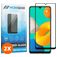 Mobigear Premium Samsung Galaxy M32 4G Vidro temperado Película de ecrã - Compatível com capas - Preto (Pack de 2)
