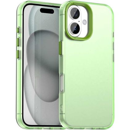 Mobigear Crystal iPhone 18 Hardcase Back cover - Verde
