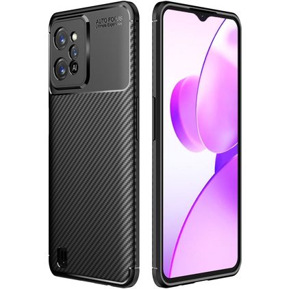 Mobigear Racing Realme C31 Flexibel TPU Skal - Svart