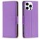 Mobigear Excellent iPhone 16 Pro Wallet case - Purple