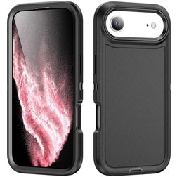 Mobigear Rugged iPhone Air Hardcase Etui plecki Wstrząsoodporne - Czarny