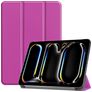 Mobigear Tri-Fold iPad Pro 11 pulgadas (2025) Funda tipo libro - Morado