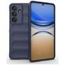 Mobigear Bumpy Samsung Galaxy S26 Plus Fleksibel TPU Bagsidecover - Mørkeblå