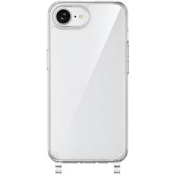 Mobigear Mix & Match Gennemsigtig iPhone 17e Fleksibel TPU Cover med snor - Gennemsigtig
