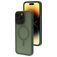 Mobiparts Hardcover iPhone 14 Pro Max MagSafe Funda Plástico rígido Carcasa - Satin Green