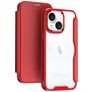 Mobigear Smart Fit iPhone 15 Hard Wallet case - Red