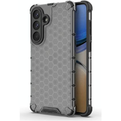Mobigear Honeycomb Samsung Galaxy S26 Plus Plástico rígido Capa traseira Antichoque - Preto