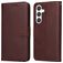 Mobigear Wallet Samsung Galaxy S24 Wallet case - Brown