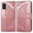 Mobigear Butterfly Samsung Galaxy A41 Funda tipo libro Cartera - Oro rosa