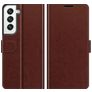 Mobigear Wallet Samsung Galaxy S22 Wallet case - Brown