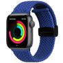 Mobigear Braided Mag Correa Nylon Cierre magnético para Apple Watch - 49/46/45/44 mm - Azul