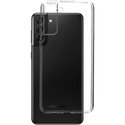 Mobiparts Classic Transparente Samsung Galaxy S21 Plus TPU flexible Carcasa - Transparente
