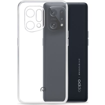 Mobilize Gelly Clear OPPO Find X5 Flexible TPU Back cover - Clear