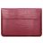 Mobigear Envelope Croco Laptop Sleeve (max 23 cm x 33 cm) Laptop Case - Red