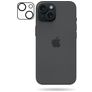 Mobilize iPhone 15 Vidro temperado Película da câmara - Compatível com capas