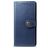 Mobigear Snap Button OPPO A9 (2020) Etui z klapką typu portfel - Niebieski