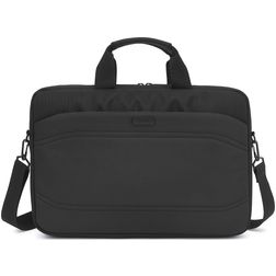 Mobilize Water Resistant Borsa a tracolla 17,3 pollici per laptop - Nero