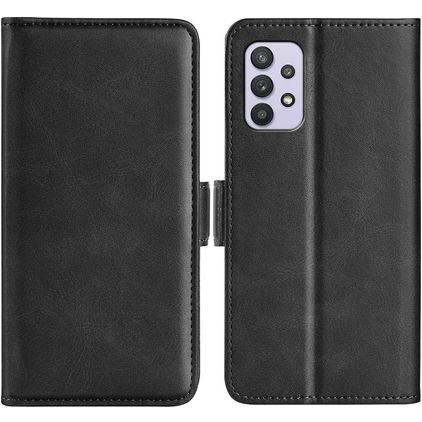 Mobigear Slim Magnet Samsung Galaxy A53 Funda tipo libro Cartera - Negro